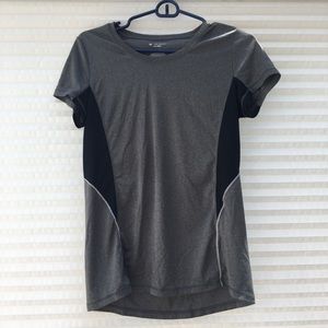 Gray Workout Dri-Fit Shirt